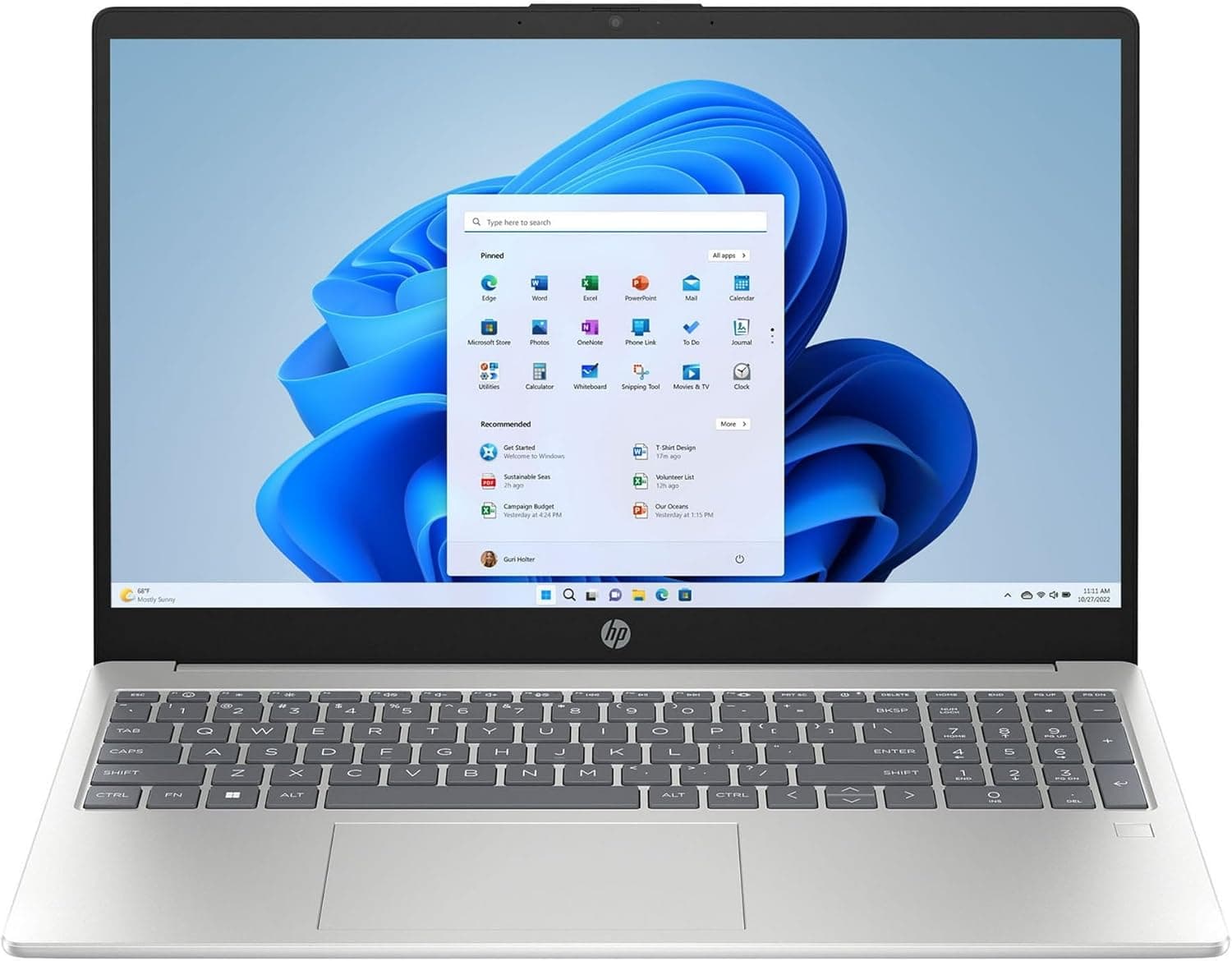 HP 15-FD0230WM Intel Core i3-N305 8GB 256GB SSD 15.6" FHD Touch