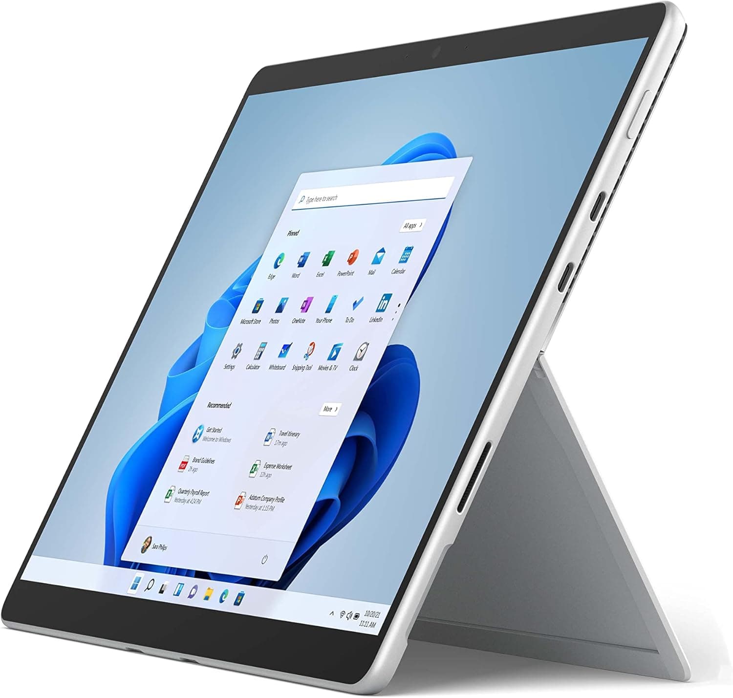 Microsoft Surface Pro 8 i3 11th Gen 8GB 128GB SSD Platinum